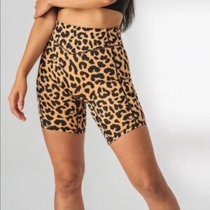 🆕 Cheetah print biker shorts 💛
